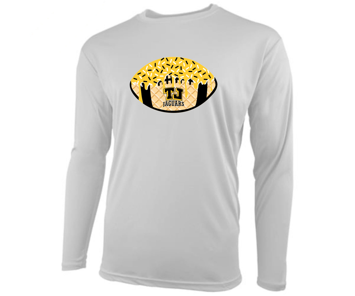 TJ JAGUARS Football Ice Cream Drip Shirt DRIFIT